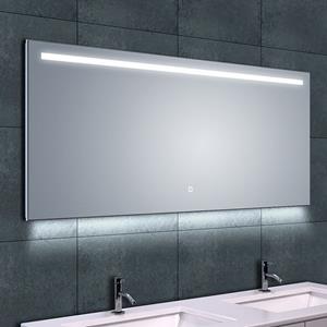 Wiesbaden Ambi One Badkamerspiegel met LED - Dimbaar - Spiegelverwarming - Rechthoek - 140x60cm