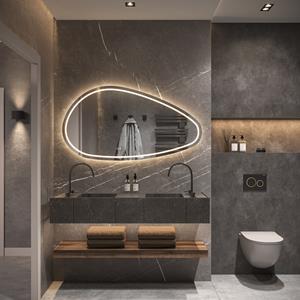 Hipp Design Spiegel  Phantom 010 Met Verlichting Incl. Spiegelverwarming (Alle Maten)