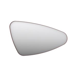 INK Spiegel Organisch  SP23 120x70 cm Met Verlichting en Spiegelverwarming Rechts Geborsteld Koper
