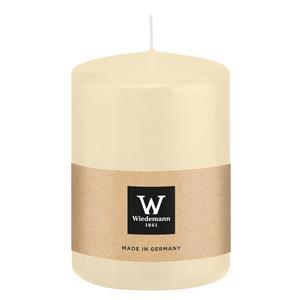 Wiedemann Cilinderkaars/stompkaars - creme wit - 6 x 8 cm - 29 branduren -