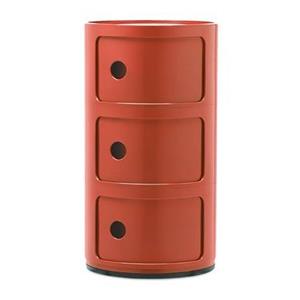 Kartell Componibili Kast - 3 Modules - Oranje