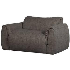 Woood Baggy Loveseat - Geweven Stof - Warmgrijs Melange - 81x138x101