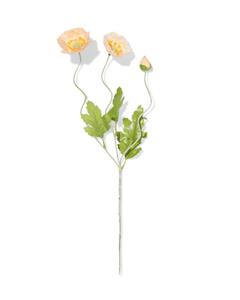 HEMA Kunstbloem Papaver Oranje (paars)