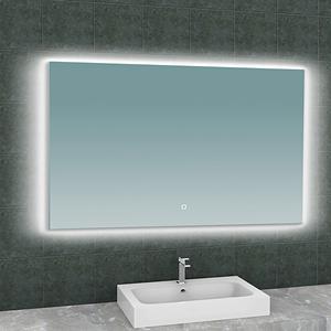 Wiesbaden Soul Badkamerspiegel met LED - Dimbaar - Spiegelverwarming - Rechthoek - 120x80cm