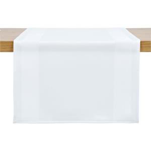 PULSIVA Tafelloper Flair; 40x170 cm (BxL); wit