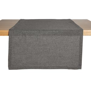 ERWIN M. Tafelloper Nova; 40x130 cm (BxL); antraciet; rechthoekig