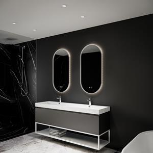 Boss & Wessing Spiegel BWS Thyreos Ovaal LED met Spiegelverwarming (Alle kleuren & Maten)