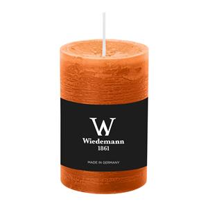 Wiedemann Cilinderkaars/stompkaars - rustieke kaars - cognac - 6 x 9 cm - 30 branduren -
