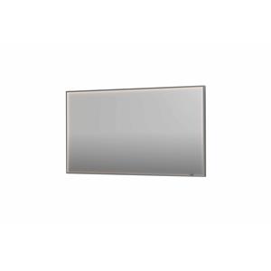 INK Spiegel  SP19 140x4x80 cm incl. direct LED-Verlichting Rondom en Spiegelverwarming Geborsteld RVS