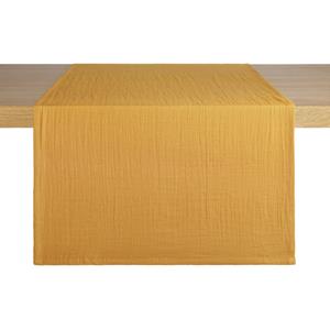 ERWIN M. Tafelloper Silena; 40x130 cm (BxL); mosterd