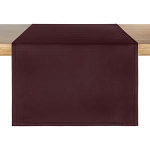 ERWIN M. Tafelloper Emporia; 40x130 cm (BxL); burgundy; rechthoekig