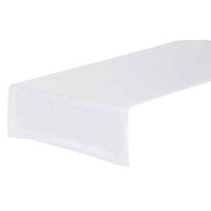 PULSIVA Tafelloper Rhône; 40x130 cm (BxL); wit; 2 stuk / verpakking