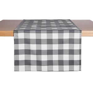 ERWIN M. Tafelloper Countryline; 40x130 cm (BxL); grijs; rechthoekig; 2 stuk / verpakking