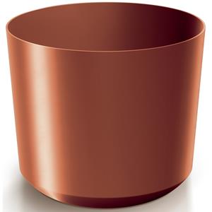 Prosperplast Plantenpot Babylon - koper - kunststof - D15 cm