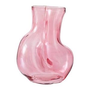 HKLIVING Gleam Glass Vaas Medium - Rose