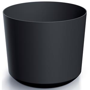 Prosperplast Plantenpot Babylon - antraciet - kunststof - D15 cm