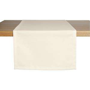 ERWIN M. Tafelloper Ambita structuur; 40x130 cm (BxL); champagne; rechthoekig