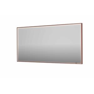INK Spiegel  SP19 160x4x80 cm incl. direct LED-Verlichting Rondom en Spiegelverwarming Geborsteld Koper