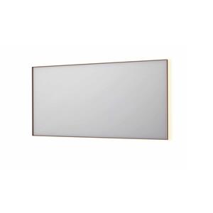 INK Spiegel  SP32 160x4x80 cm Incl. Indirect LED-Verlichting Rondom en Spiegelverwarming Geborsteld Koper