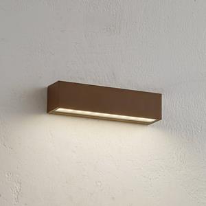 LUCANDE LED buiten wandlamp Lengo, 25 cm, brons, 1-lamp.