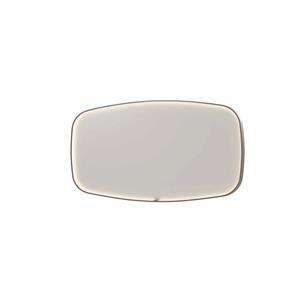 INK Spiegel  SP31 160x4x80 cm incl. LED-verlichting en Spiegelverwarming Geborsteld RVS