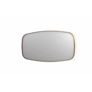 INK Spiegel  SP30 160x4x80 cm incl. Indirect LED-Verlichting Rondom en Spiegelverwarming Geborsteld Koper