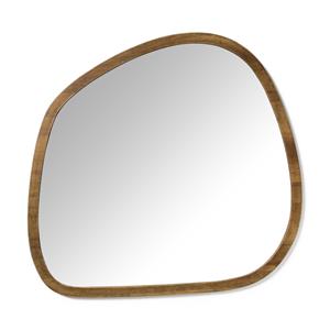 Xenos Spiegel organic - bruin - 69x73 cm