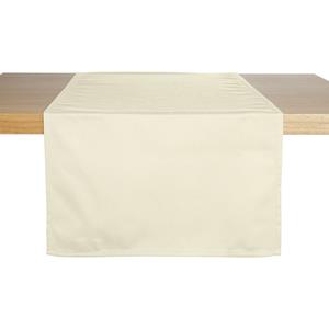 PULSIVA Tafelloper Oblia; 40x130 cm (BxL); champagne beige; rechthoekig; 6 stuk / verpakking
