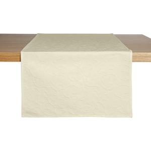 ERWIN M. Tafelloper Biella; 40x170 cm (BxL); champagne beige; rechthoekig