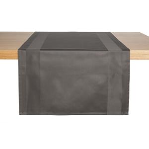 ERWIN M. Tafelloper Ambiente; 40x170 cm (BxL); antraciet; rechthoekig; 2 stuk / verpakking