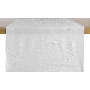 ERWIN M. Tafelloper Brighton; 40x130 cm (BxL); wit; rechthoekig; 2 stuk / verpakking