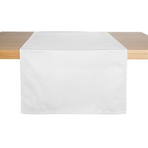 PULSIVA Tafelloper Oblia; 40x130 cm (BxL); wit; rechthoekig; 6 stuk / verpakking