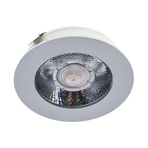 Qualedy LED Meubelspot Baston Wit 3 Watt - 12V - 2700K - Ø63x15mm - IP44