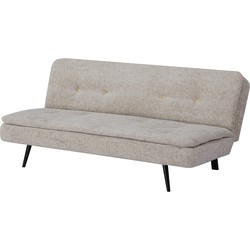 Giga Meubel  Slaapbank Beige 180cm - Metaal & Stof - Bank Olive