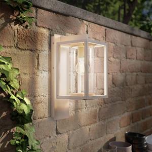 LUCANDE buitenwandlamp Ferda, pendel, beige, IP44, E27