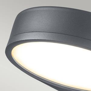 ELSTEAD LED buitenwandlamp Zola, roestvrij staal grijs