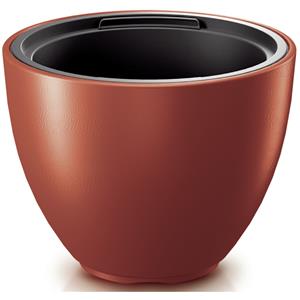 Prosperplast Plantenpot Sevilla - kunststof - koper - D30 cm
