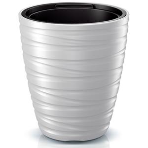 Prosperplast Plantenpot Amazing - kunststof - wit - D30 cm
