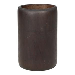 Lesli Living Kaarshouders/waxinelichthouders bamboe bruin 13 cm -