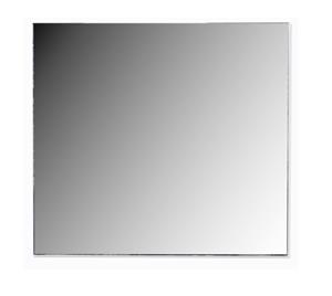Sanilux Spiegel Op Achterplaat  Senza 58x80x2,5 cm