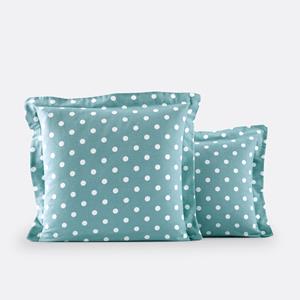 LA REDOUTE INTERIEURS Kussensloop in flanel met stippenprint, Clarisse