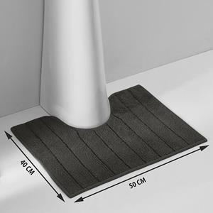 LA REDOUTE INTERIEURS Badmatje voor rond WC/lavabo 1300g/m2, Zavara