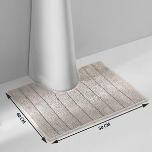 LA REDOUTE INTERIEURS Badmatje voor rond WC/lavabo 1300g/m2, Zavara