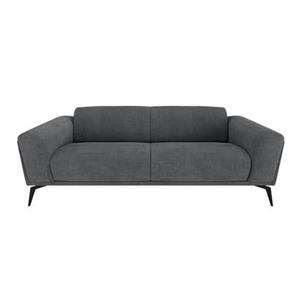 SIA Home 3-zitsbank in antracietgrijze geweven stof 220cm