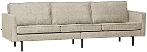 BePureHome Bank 3-Zits Rodeo - Velvet - Wheatfield - 85x277x86