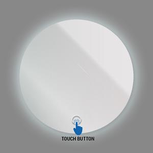 Boss & Wessing Ronde Badkamerspiegel BWS Omega 80cm Met Verlichting