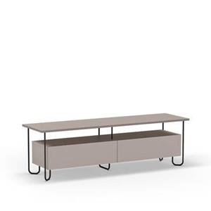 CALICOSY  TV-Meubel Dilly - 150 cm - Grijs