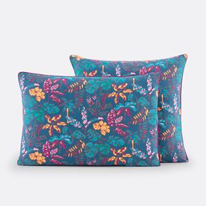 LA REDOUTE INTERIEURS Kussensloop 30% gerecycled katoen, Foliaro