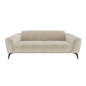 SIA Home 3-zitsbank in beige fluweel 220cm