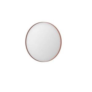INK Spiegel Rond Geborsteld Koper Aluminium Kader 60 x 3,5 cm